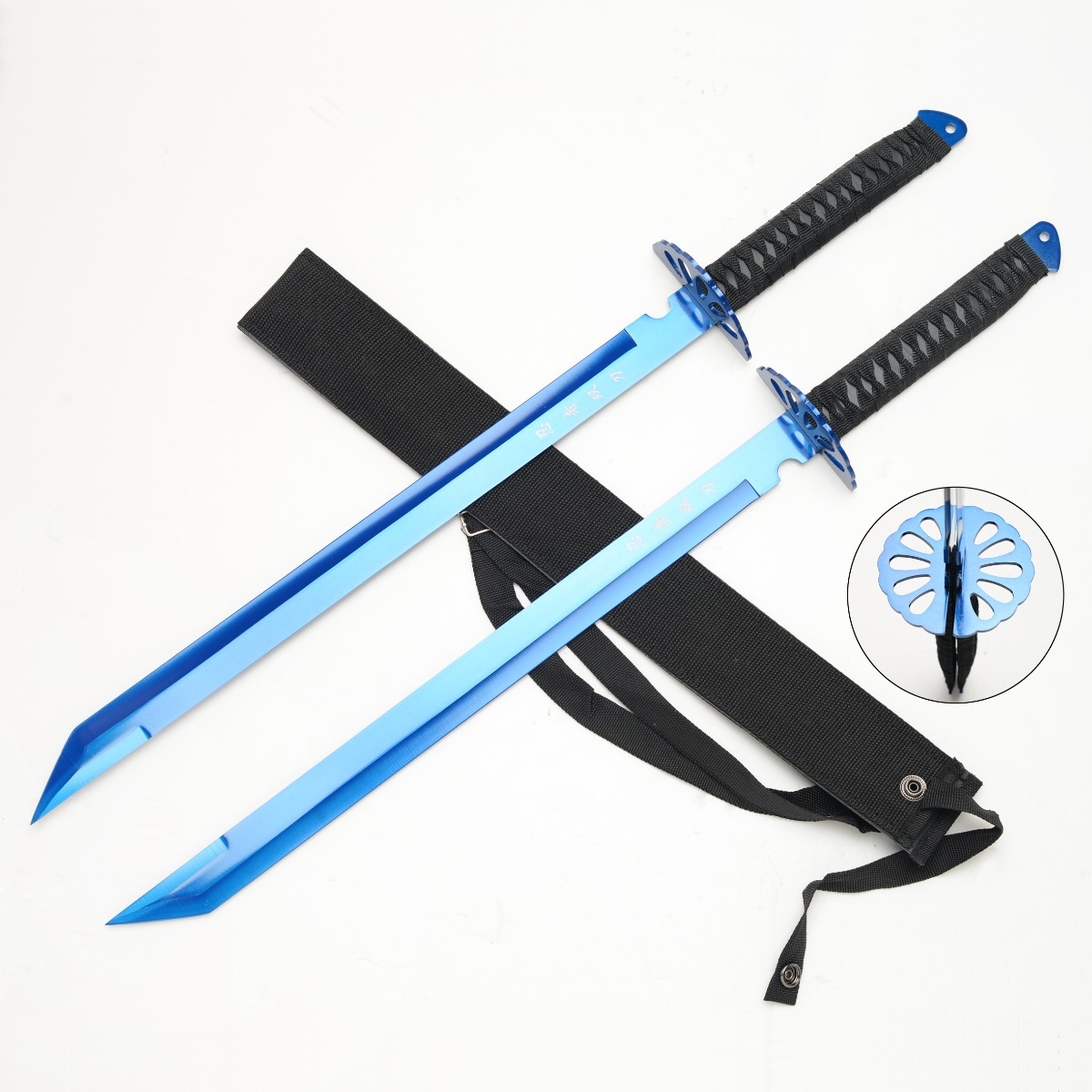 BladesUSA - Twin Ninja Swords - Set of 2 - HK-6183GN