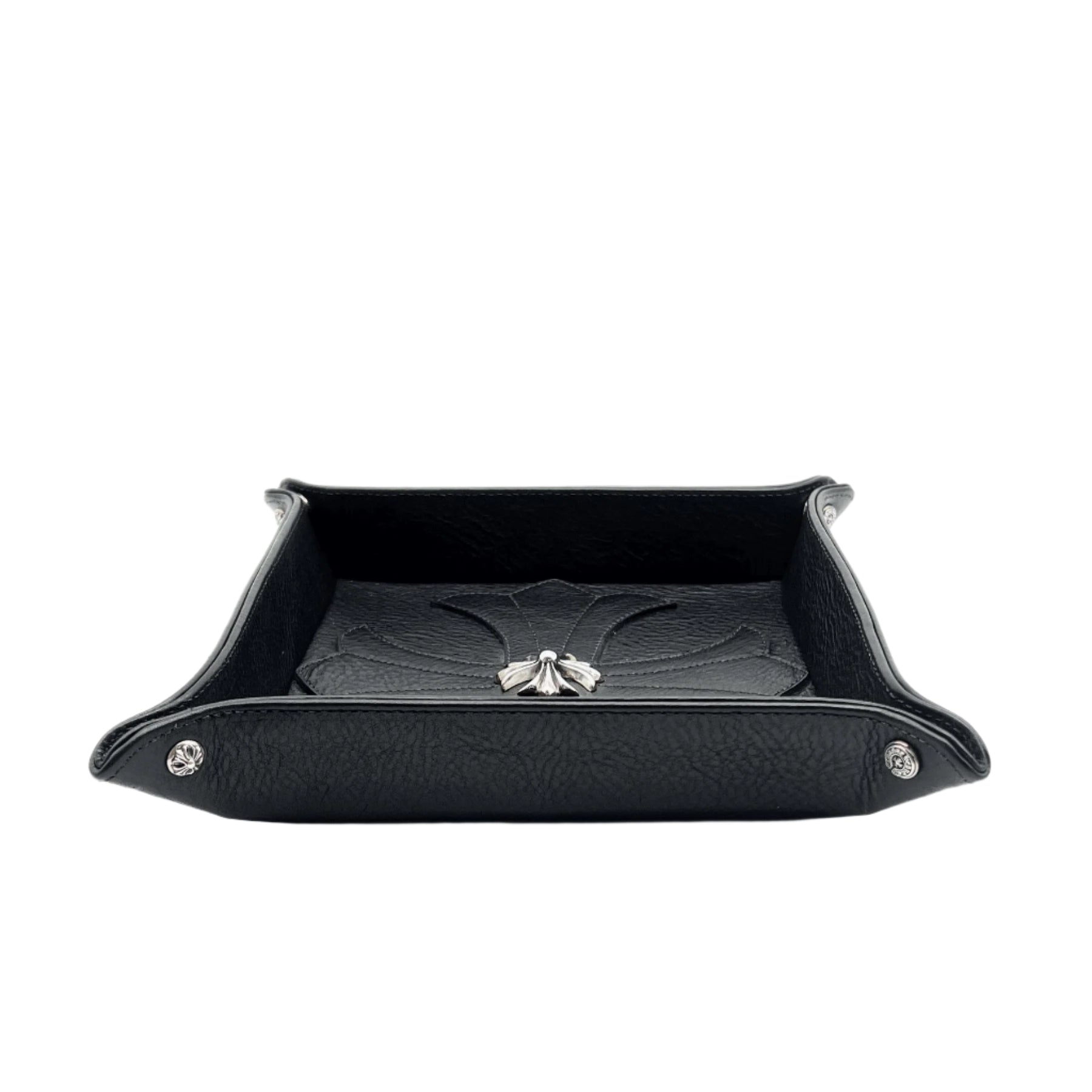 クロムハーツ ブラックレザー シルバークロストレイ - SRM – SHENGLI