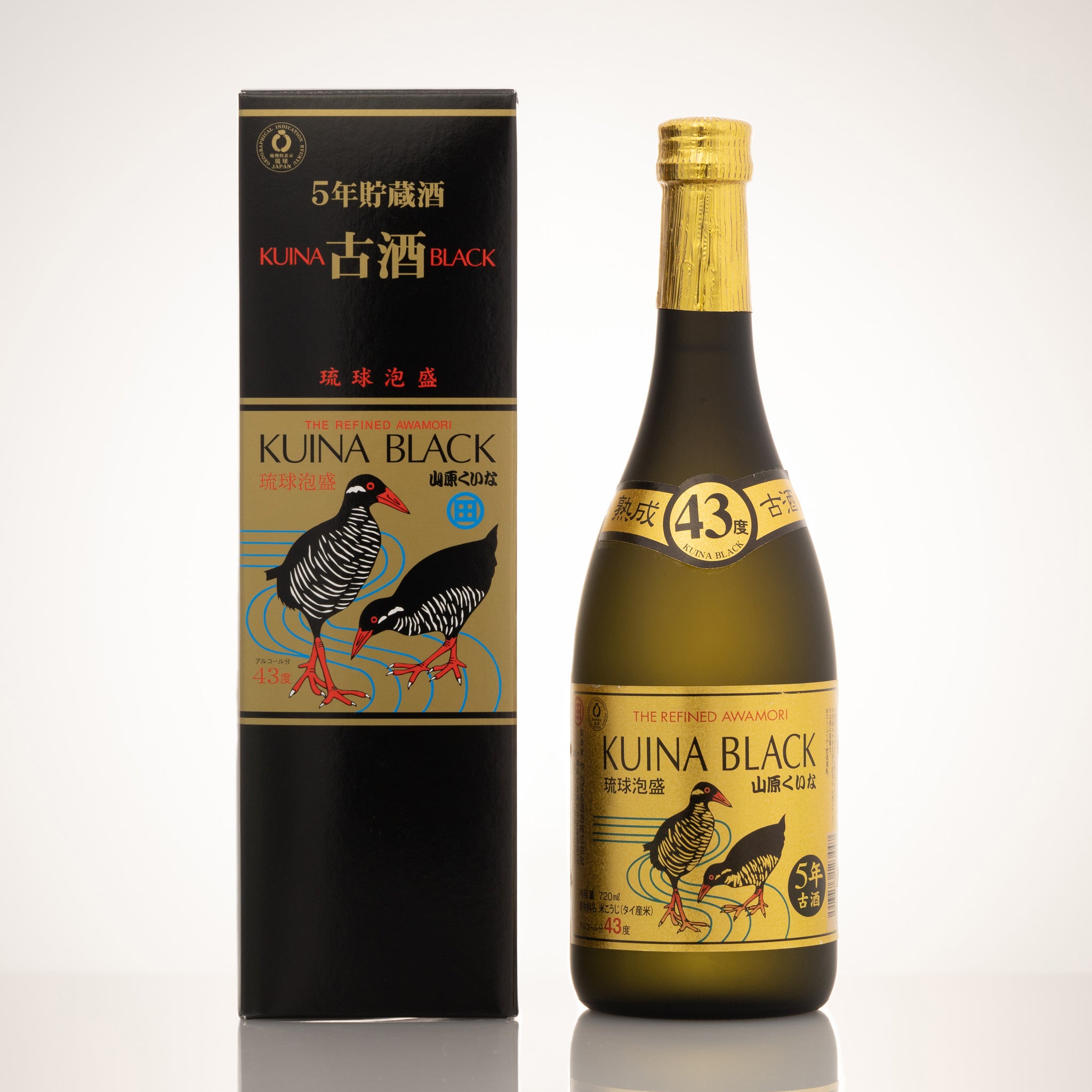 山原くいなゴールド5年古酒 43度 ❘ゴールドの愛称で親しまれている