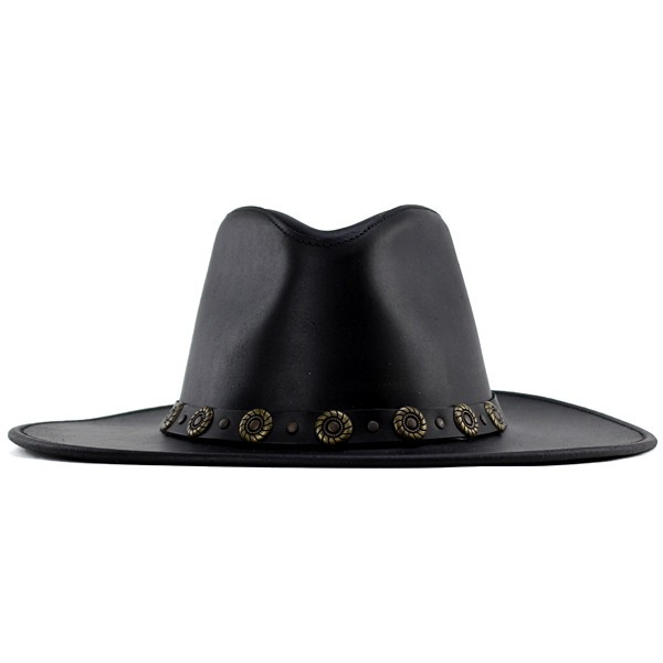 帽子 卸 OEM 信濃商会 / HENSCHEL レザー ハット ヘンシェル 本革