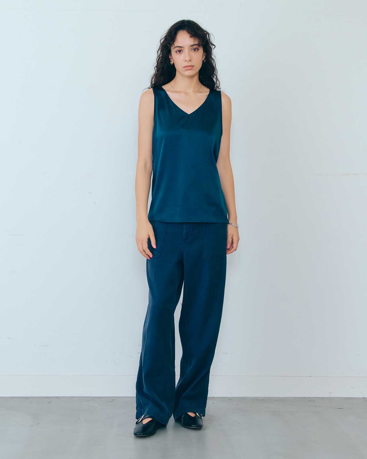 STRETCH SILK TANK – Shinzone
