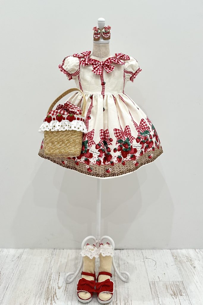 ♡New Arrival News♡復刻いちごバスケットプリントシリーズ発売の