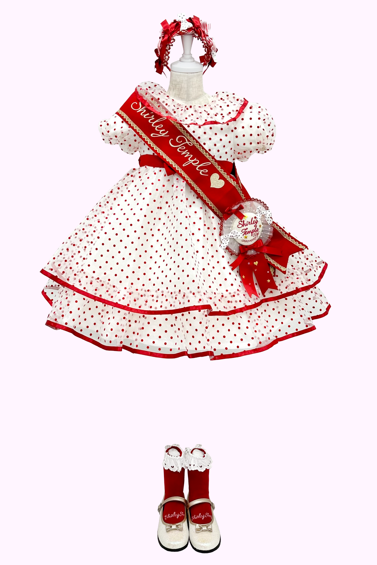 シャーリーテンプルアニバーサリーソックス(Toddler) – Shirley Temple