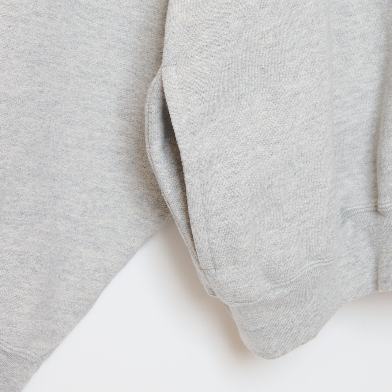 Brushed Crew / HEATHER GRAY – SHISHIKUI