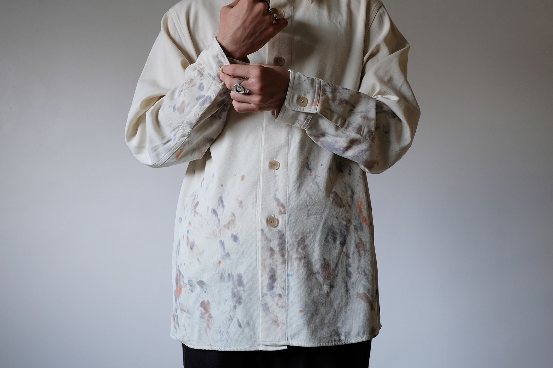 AURALEE｜オーラリー Shirts & Knit Jacket - Silver and Gold