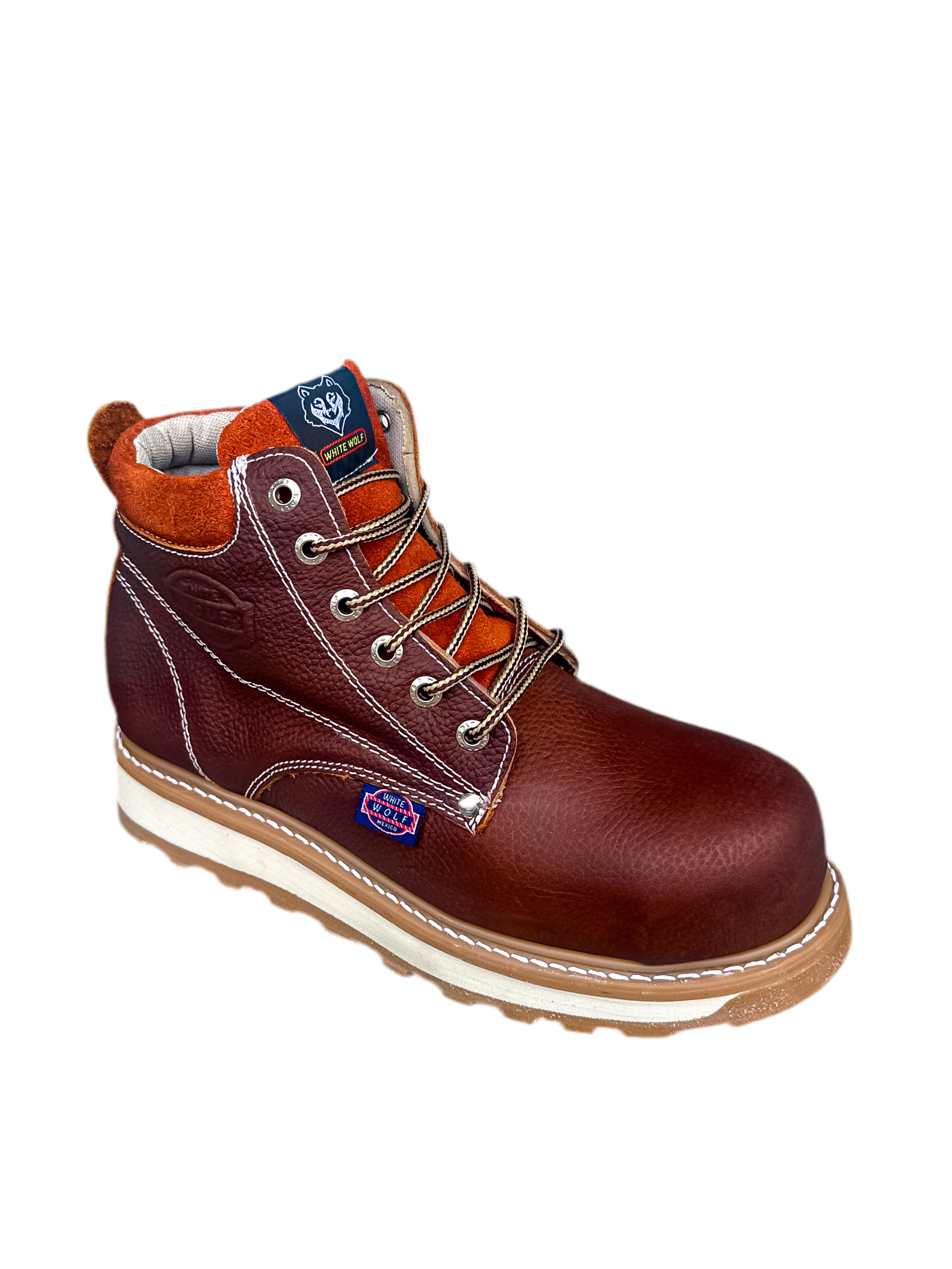 White Wolf 1840-ZZ Poliamida Toe – Silver Bull Boots
