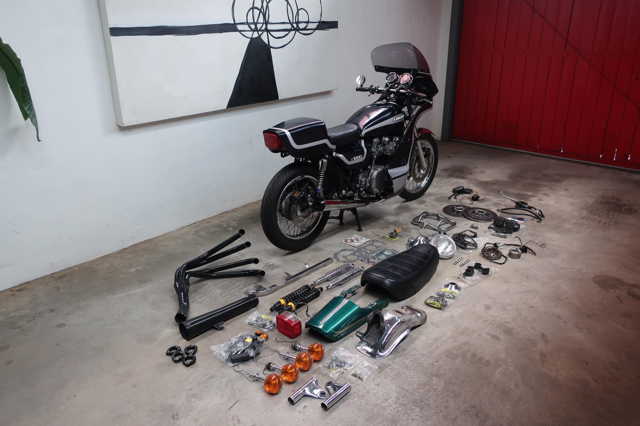 A Mad Max-Style 1978 Kawasaki KZ1000 By J.T. Nesbitt