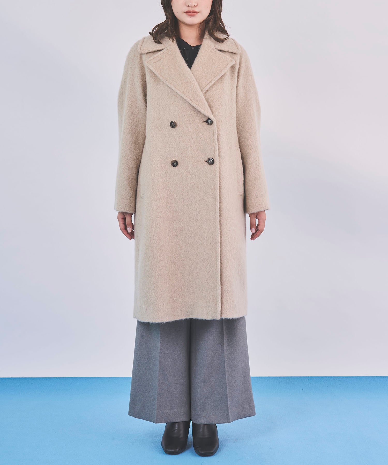 軽量】ロングシャギーコート – Sirin Online Store