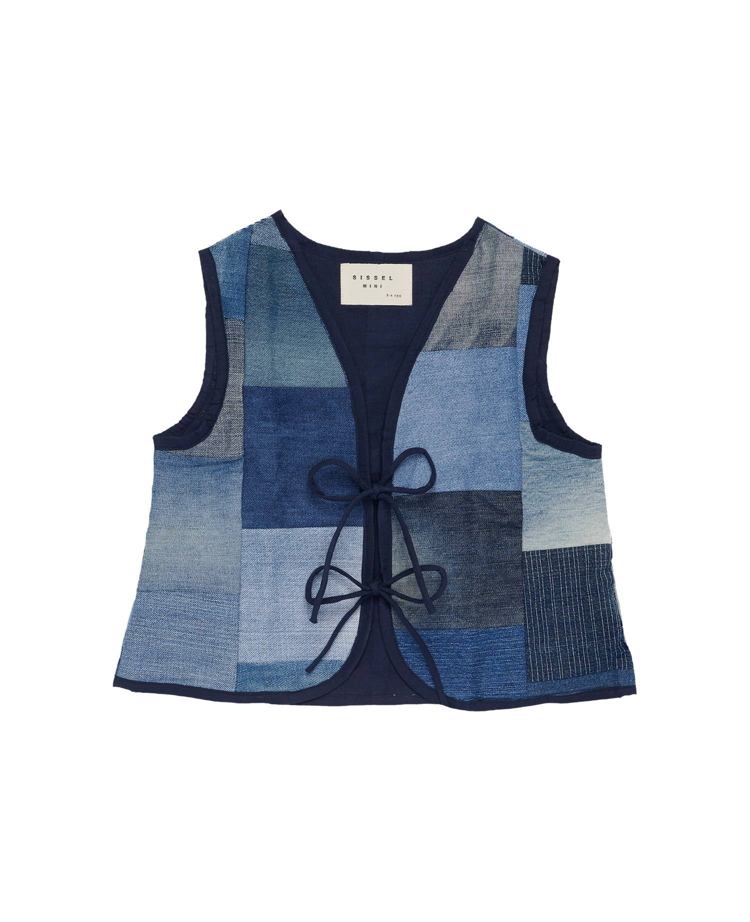 Blue MINI Vest - Blue Denim – SISSEL EDELBO