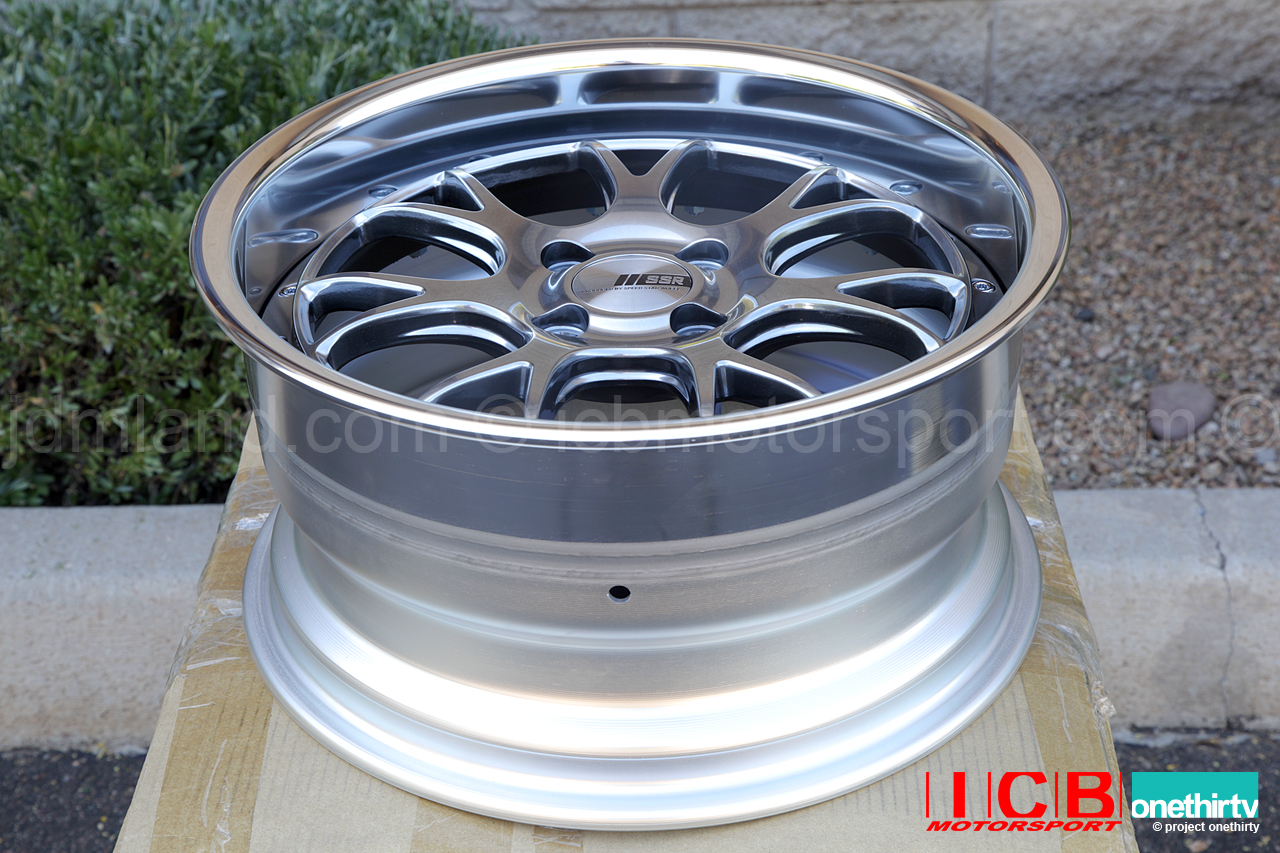 SSR Professor MS3R Titan Face 3 Piece 16X8 4X100 +39 Offset SL
