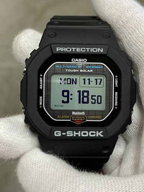 MIP液晶搭載【G-SHOCK GW-BX5600-1JF】5600シリーズ | 欲しいっ