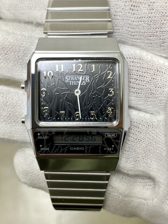 ストレンジャー・シングス【CASIO AQ-800EST-1AJR】スピン・オフ