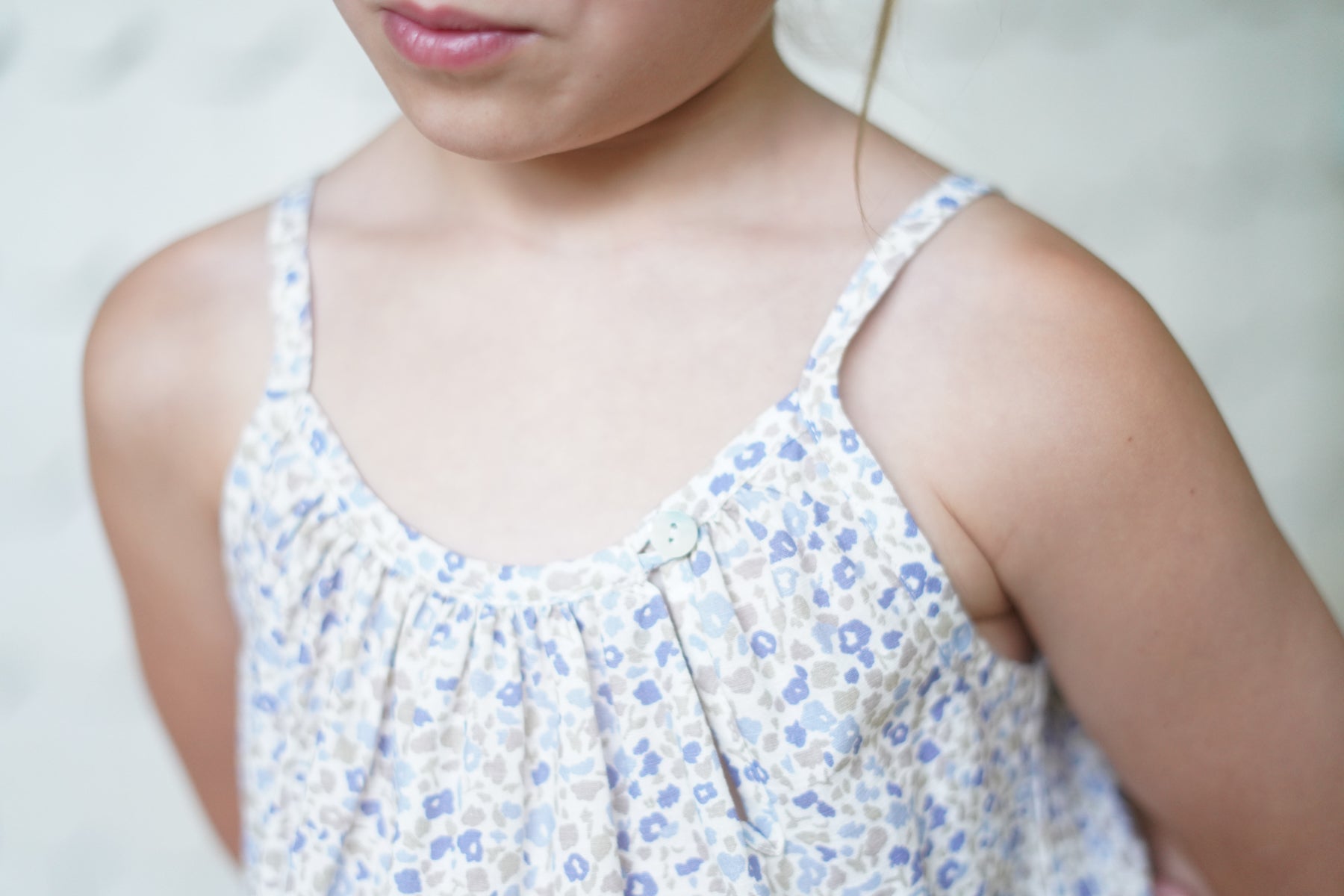 Birdie Tunic, Menagerie Print, Blueberry – Soor Ploom