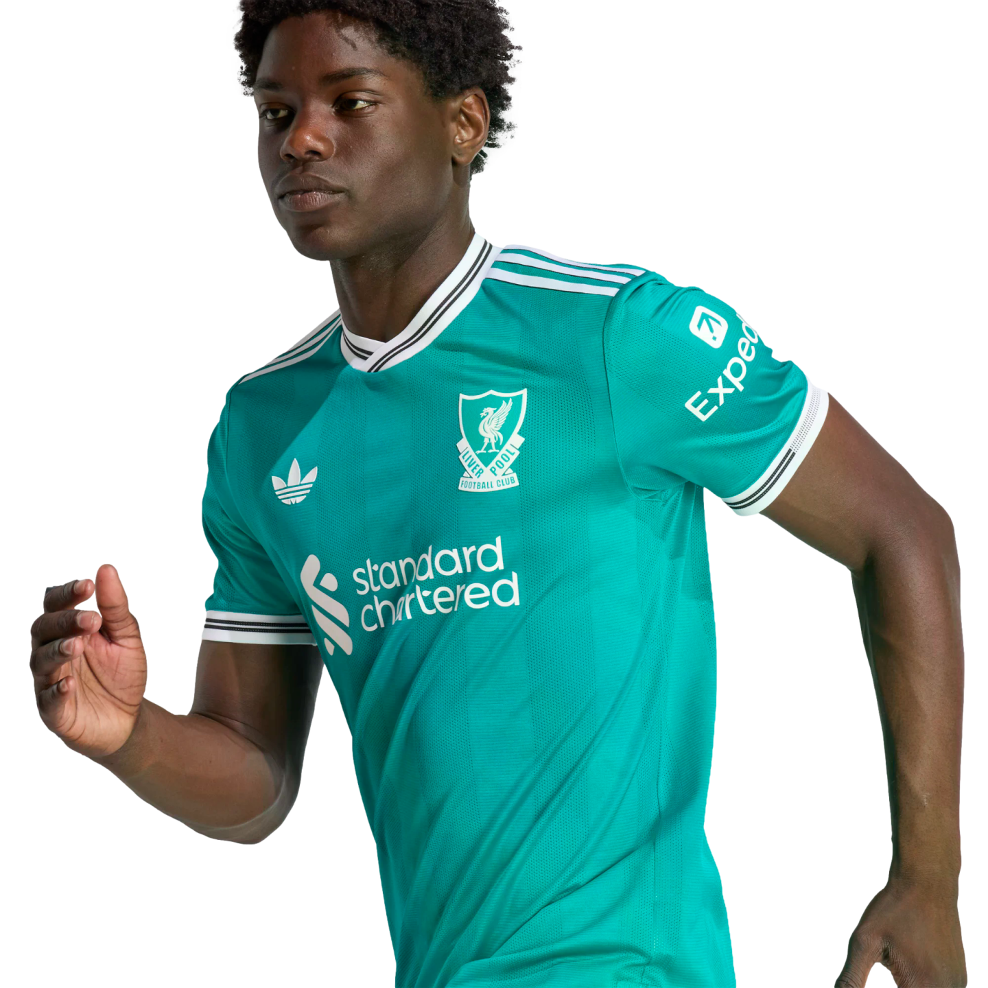 Adidas Liverpool 25/26 Authentic Third Jersey Soccer JV6427 Green