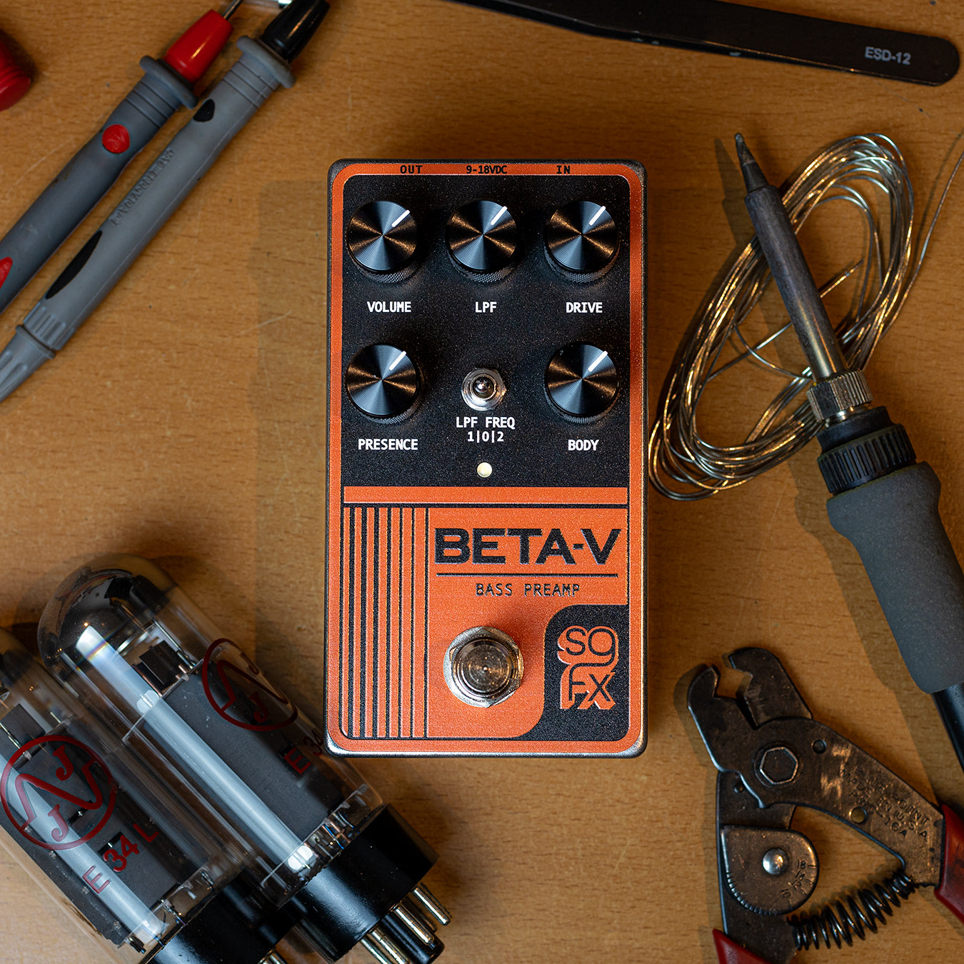 BETA-V - BASS PREAMP | SOLIDGOLDFX – SolidGoldFX