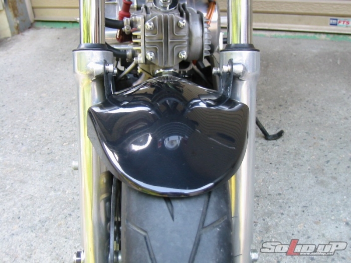 モンキー(NSRフォーク)用 フロントフェンダー / ソリッドアップ