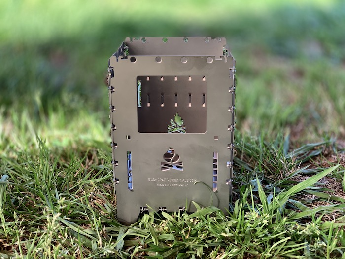 レビュー】ブッシュボックス XL （チタン製）の焚き火が楽しすぎる