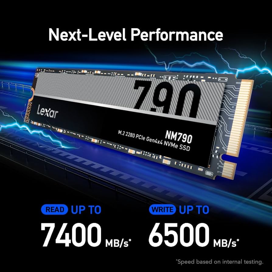 M.2 NVMe「Lexar NM790」レビュー。安くて高性能 | SoundNote