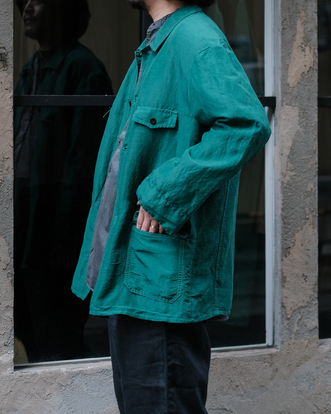 VESTE ANTIBES col.Green - Sleepy PEOPLE | スリーピーピープル