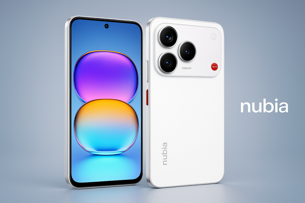 nubia V80 Pro発表、1億800万画素カメラ＋AIボタン搭載の4Gスマホ