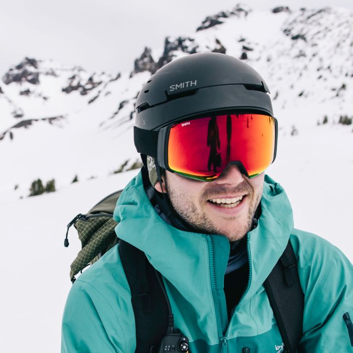 Smith 4D MAG black Chromapop Sun Red | The #1 snowboard shop of EU