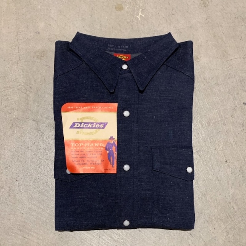 1950～60's Dickies Denim L/S Shirt Deadstock（USED） | スナマグ