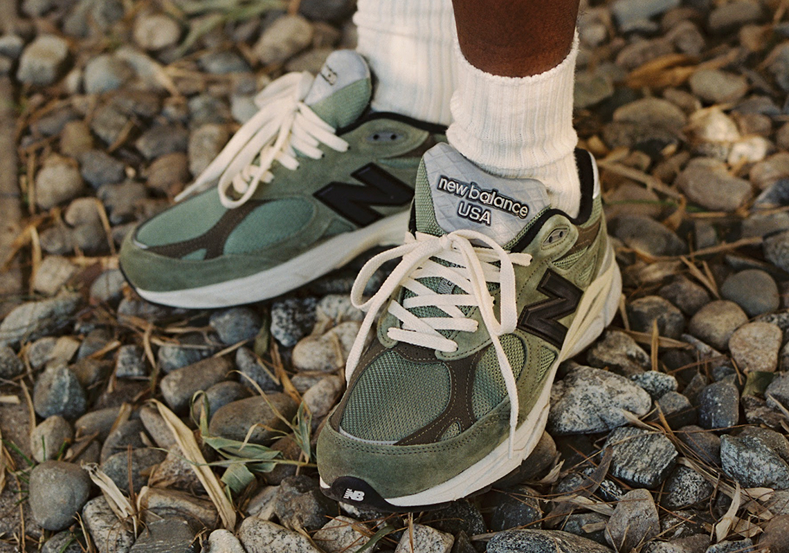 JJJJound New Balance 990v3 Green Release Date | SneakerNews.com