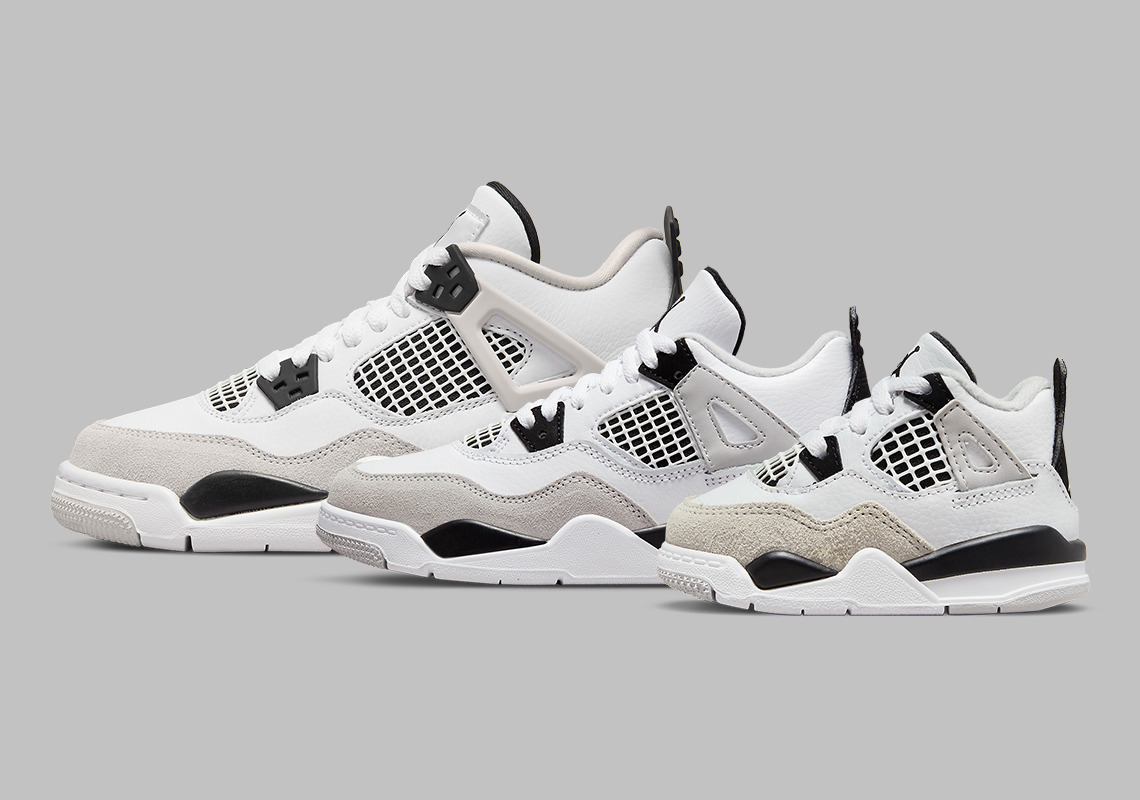 Air Jordan 4 Military Black GS PS TD Release Info | SneakerNews.com