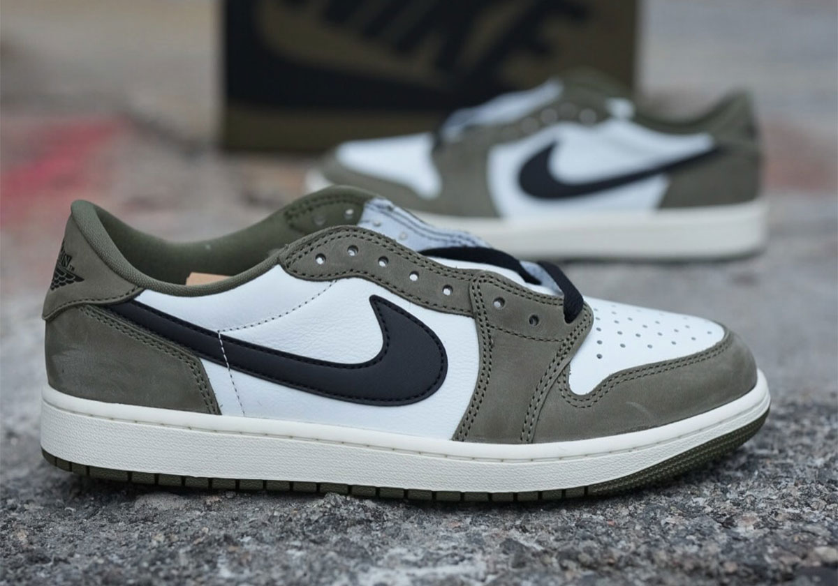 Air Jordan 1 Low OG Medium Olive 2026 | SneakerNews.com