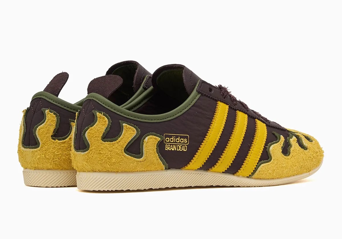 O adidas Japan Fica Em Chamas Ao Cair Nos Pés de Brain Dead