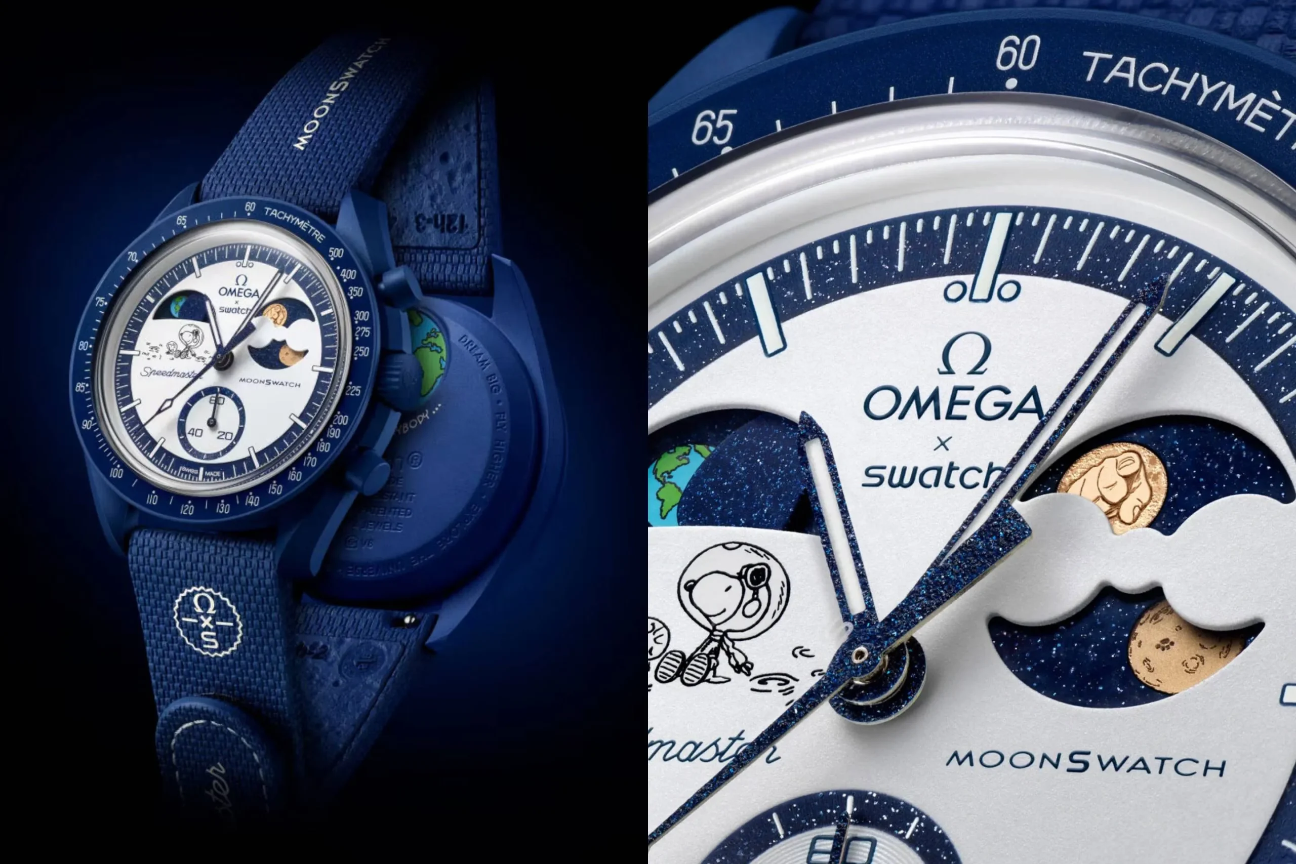 Swatch × OMEGA × Snoopy BIOCERAMIC MoonSwatch Mission To The