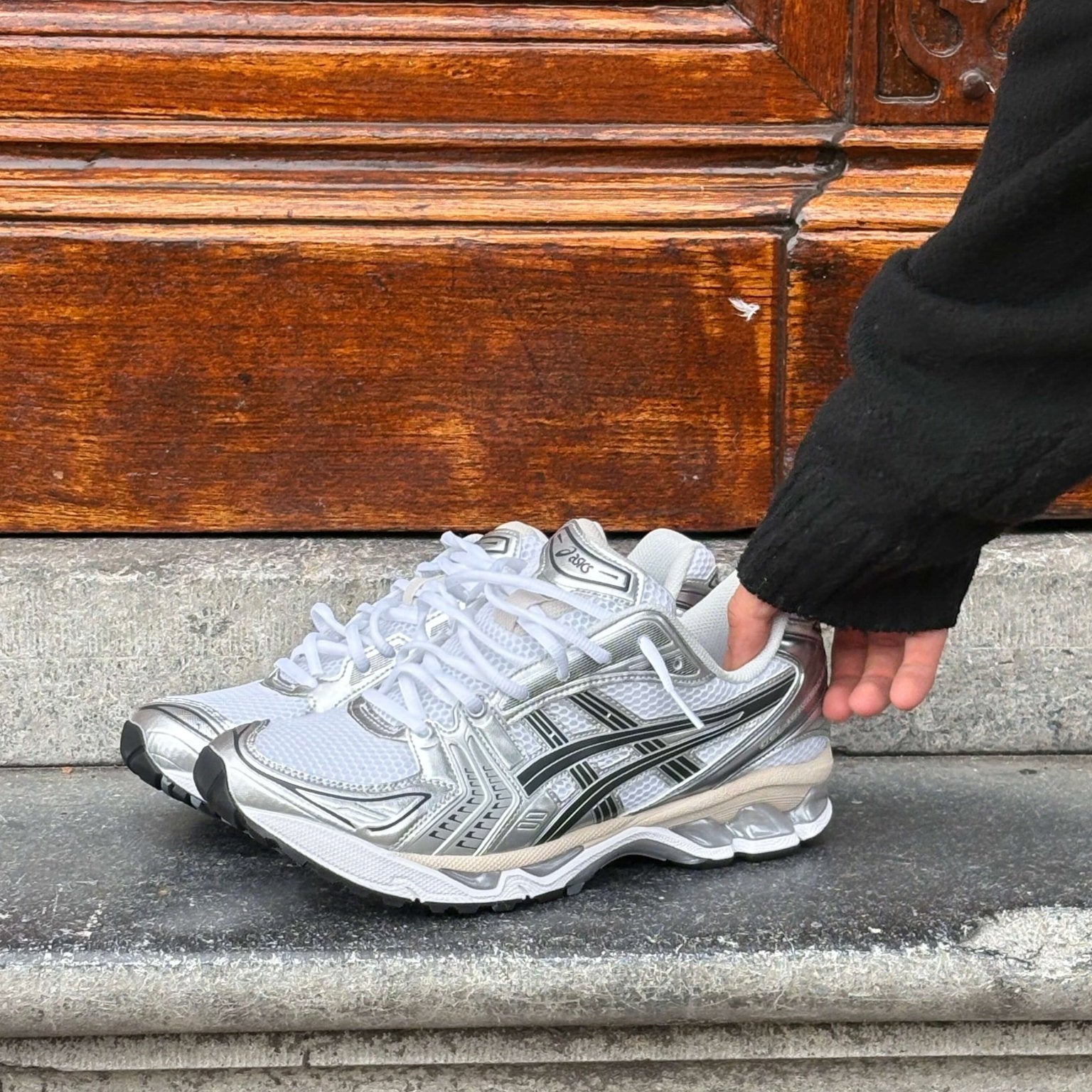 ASICS GEL-Kayano 14 White Graphite Grey (1201A019-103) | Snrkickz