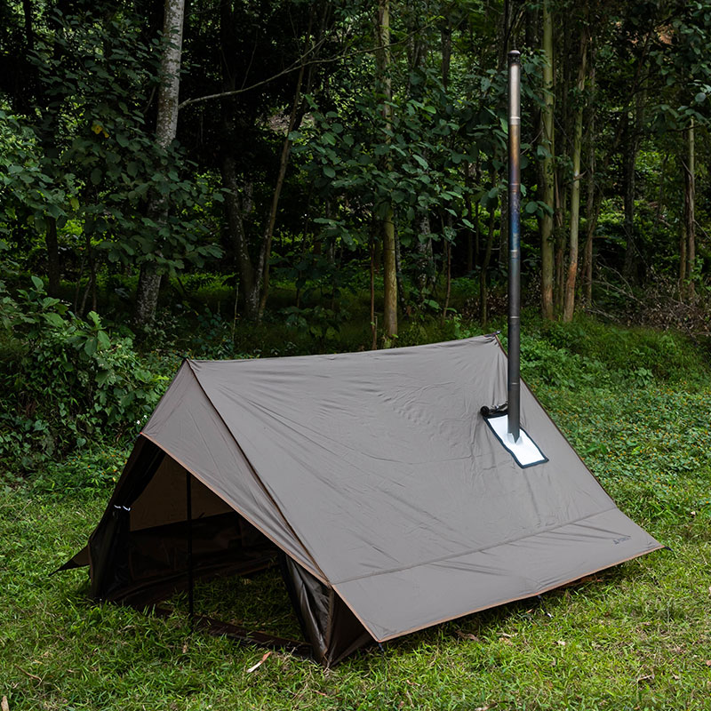 CHALET 70 ロッジ型テント | ソロキャンプテント | POMOLY