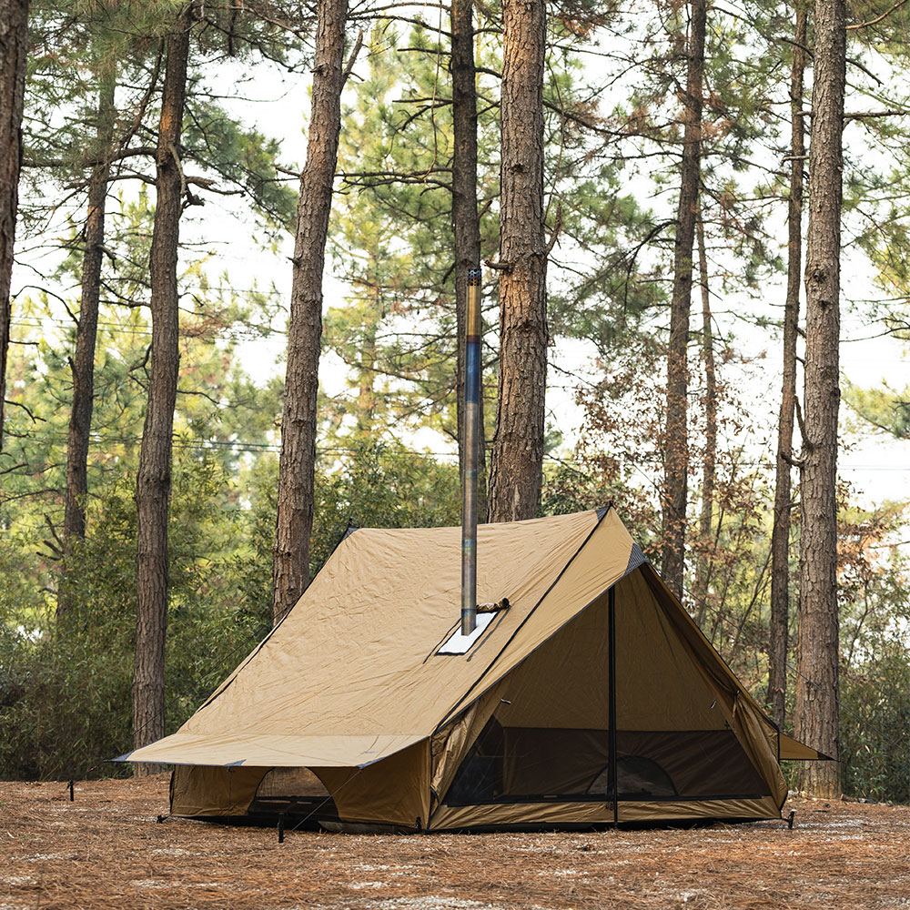 Camping Fort Tent | POMOLY Chalet 70 Pro | Best Shelter Hot Tent