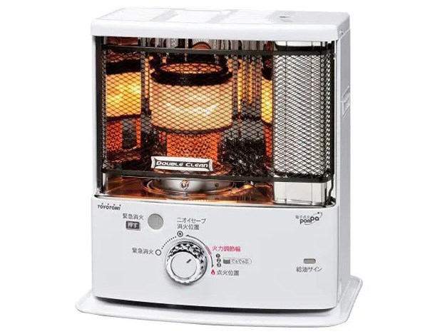 トヨトミ【TOYOTOMI】石油ストーブ 反射形ストーブ ダブルクリーン