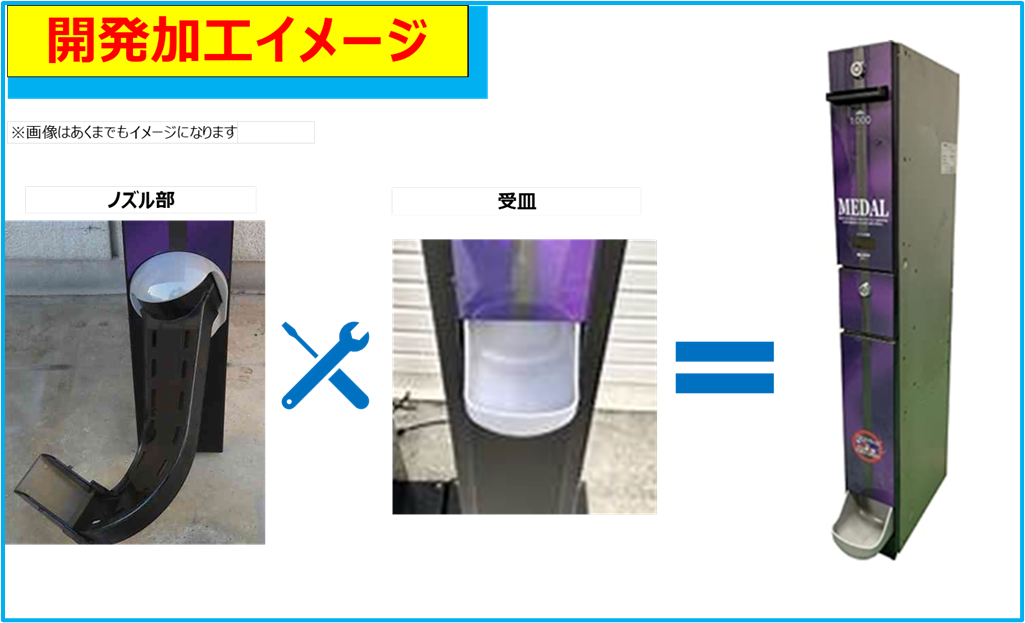 メダルサンド型両替機」開発始めました。まもなく販売！ | パチンコ