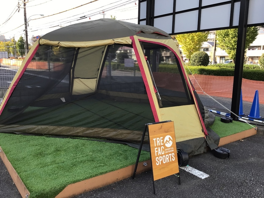 圧倒的広さ！季節に合わせてパネルチェンジのオガワ ドームシェルター