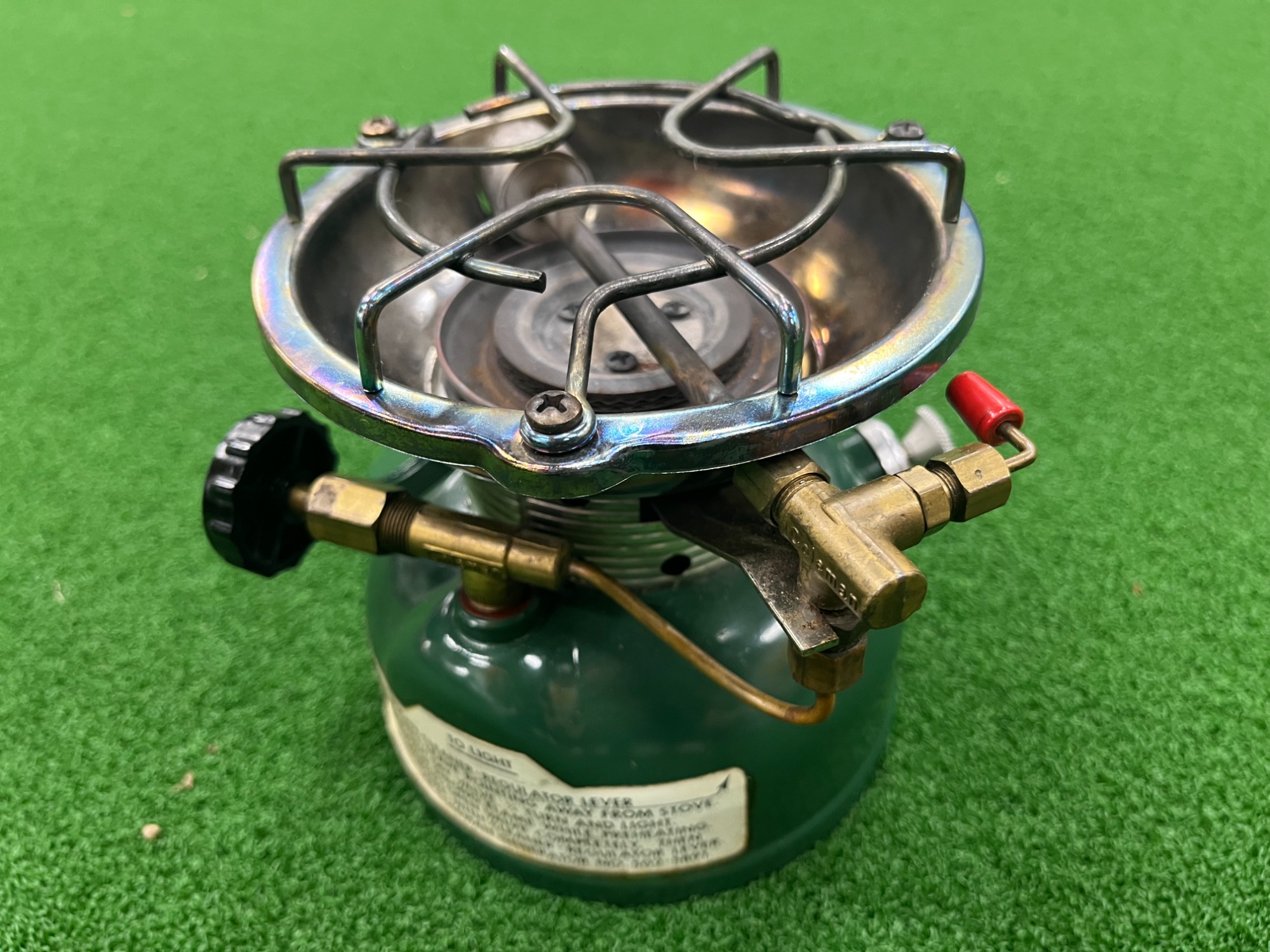 絶妙な火力調整を可能にするコールマンの名器”スポーツスター502