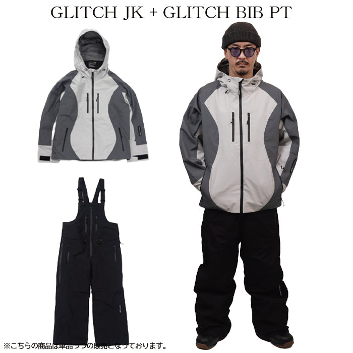 スノーボード ウェア ノマディック NOMADIK GLITCH JKT BLACK 日本正規品