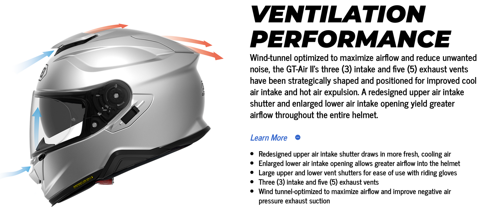SHOEI GT-AIR II — SpazCycle