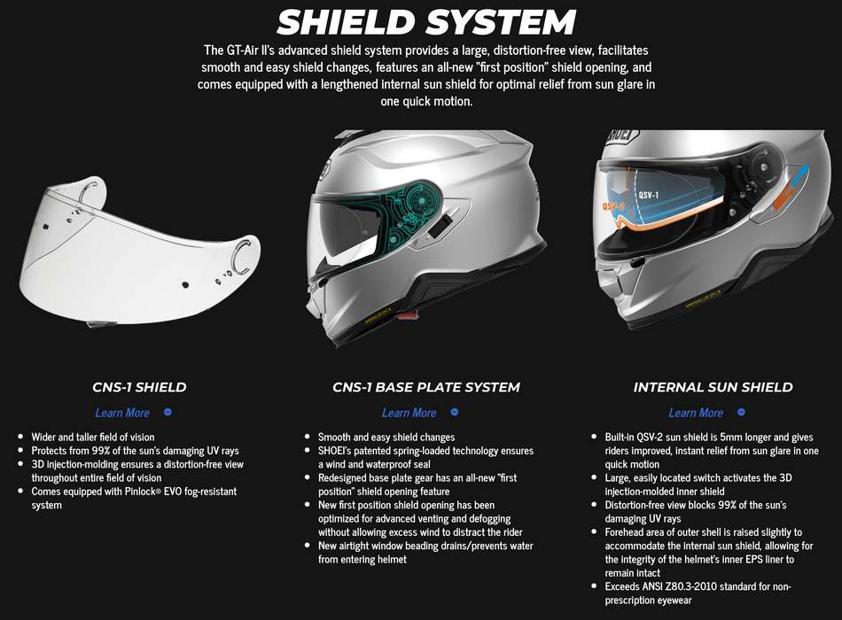 SHOEI GT-AIR II — SpazCycle
