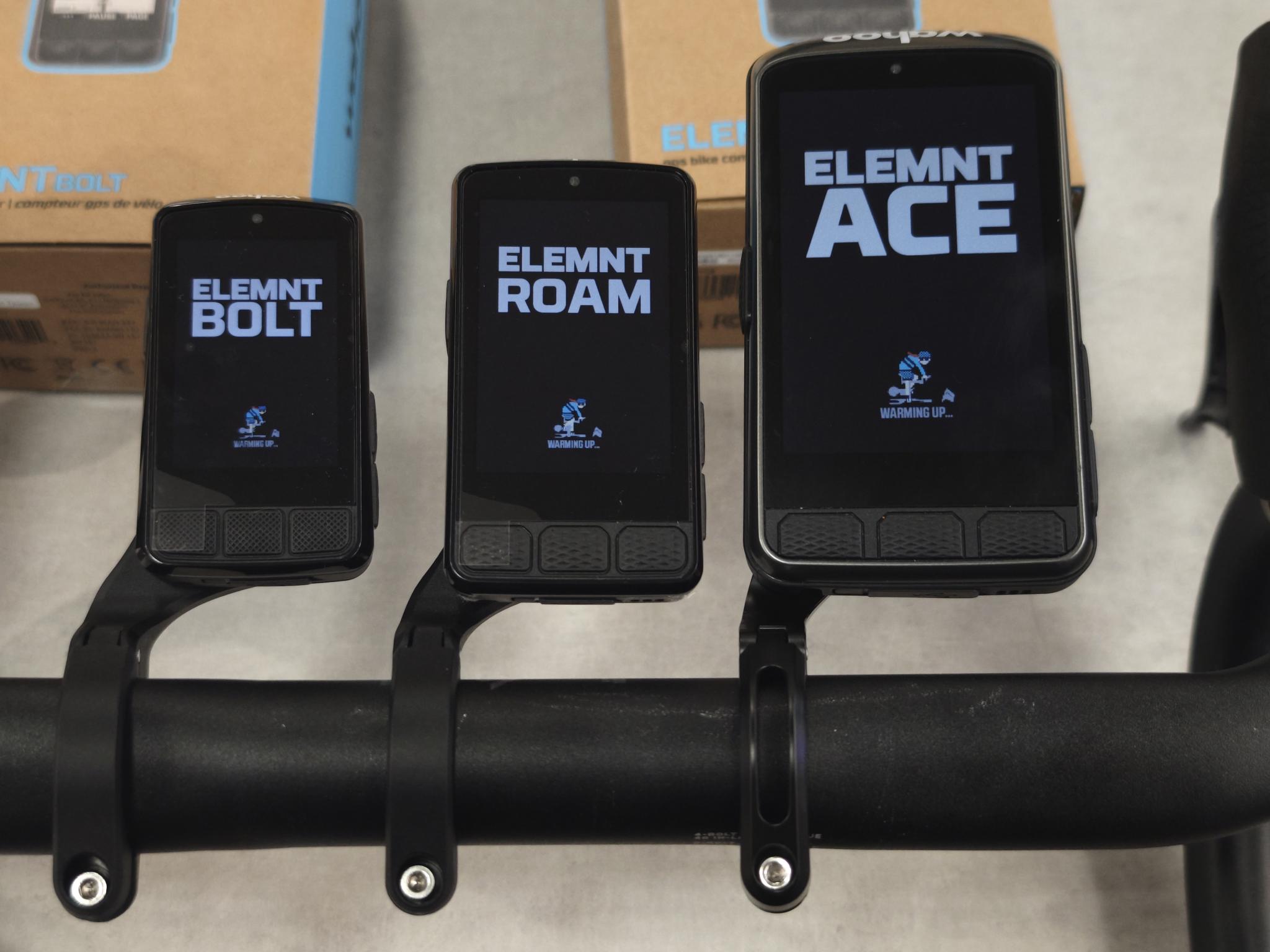 Wahooの最新サイクルコンピューター、ELEMNT BOLT 3 & ROAM 3 が入荷