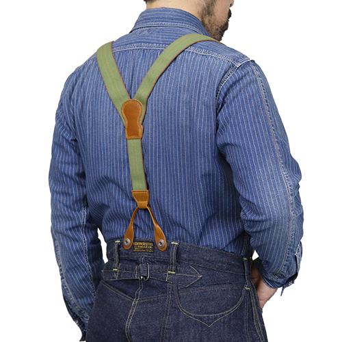 HEAVY STRONGHOLD SUSPENDER / LATE 1800 - EARLY 1900s STYLE