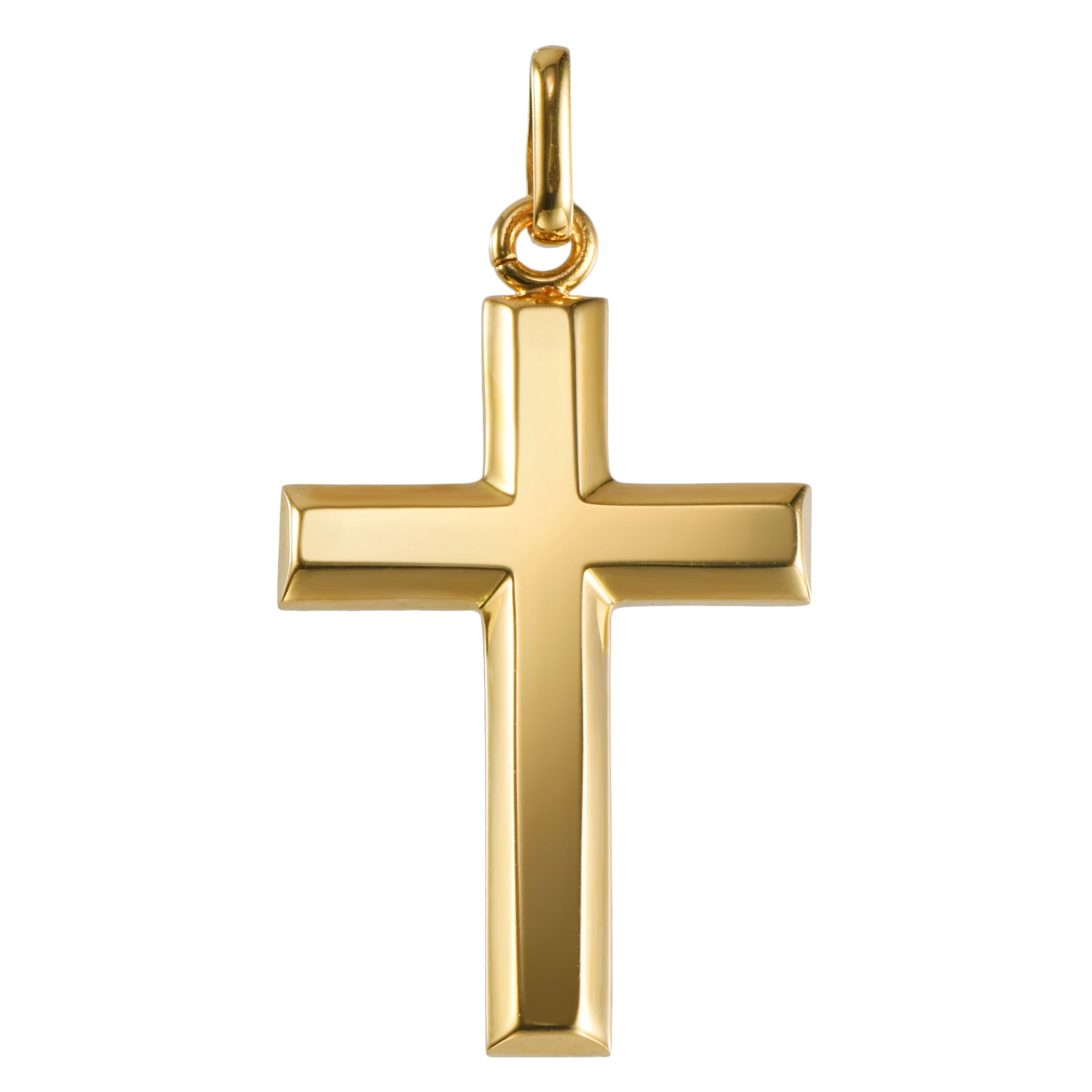 K18 18金 ゴールド リトル クロス ペンダント トップ | SPERANZA