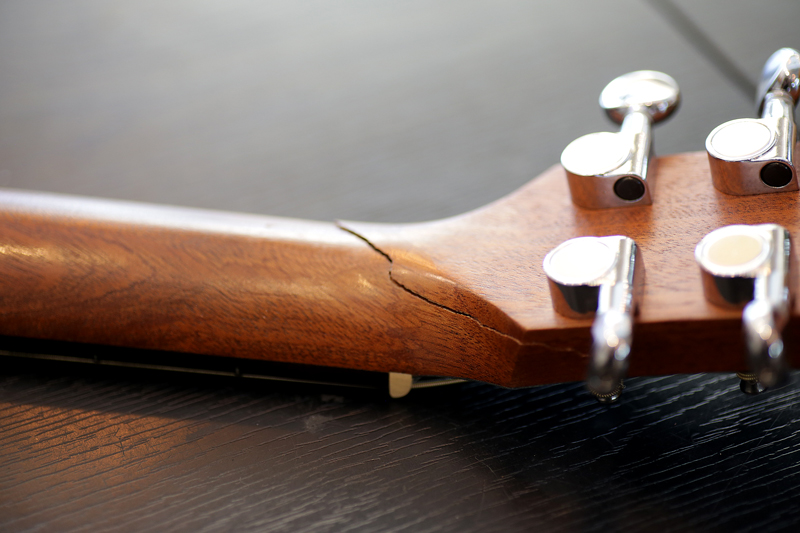 Taylor BT1 Baby Taylor – ネック折れ、補強、塗装│SPREAD SOUND