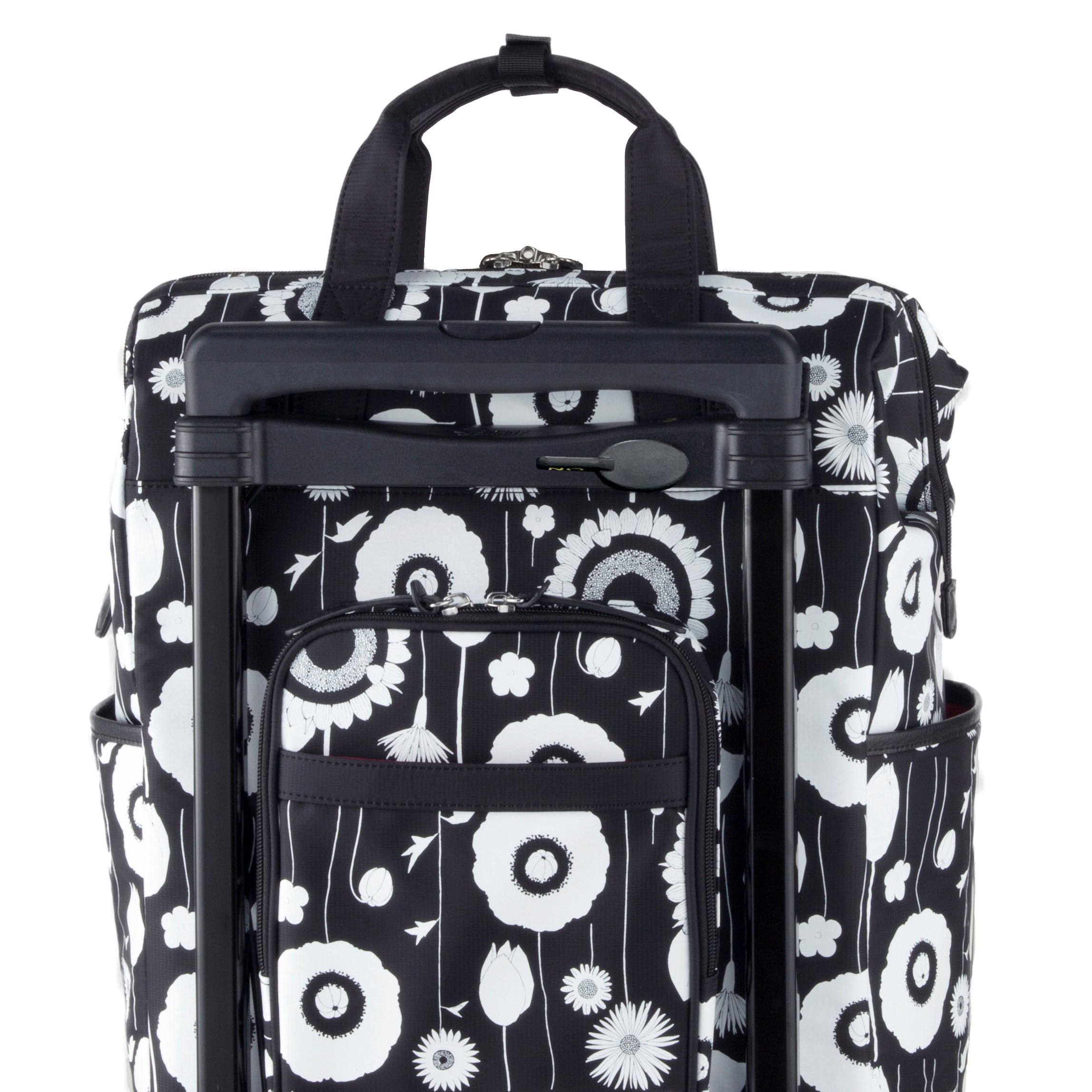 D-559 中原淳一コラボII キャリー (M21) ブラック×ピンク <4輪