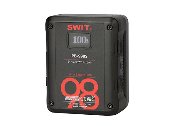 98Wh Multi-sockets Digital Battery Pack-V-mount-SWIT Global Website