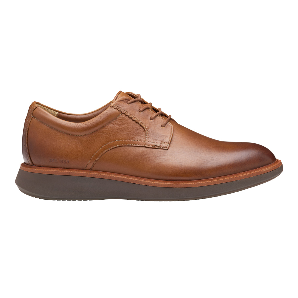 Johnston & Murphy Men's XC+ Parker Plain Toe Tan Waterproof Full