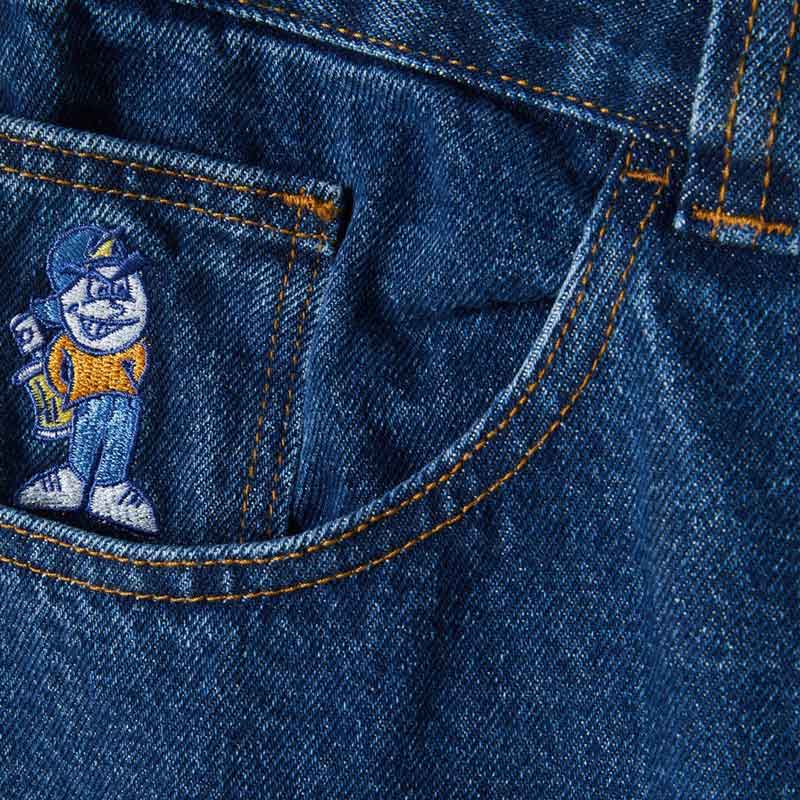 POLAR SKATE CO. '93! DENIM DARK BLUE 【 ポーラー 93! デニム ダーク
