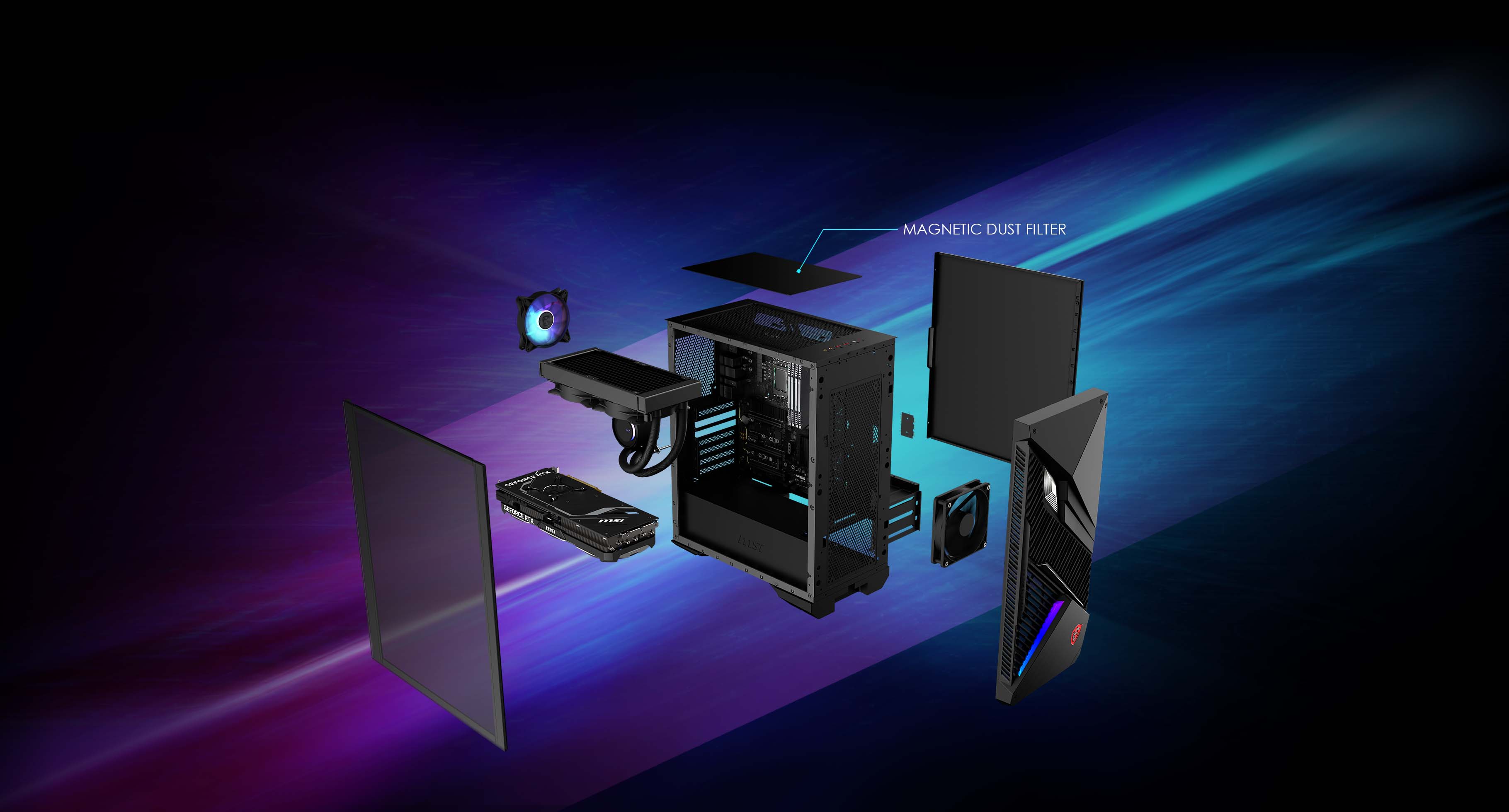 MSI MPG Infinite X2 14th AI Gaming Desktop | Nvidia Ada Lovelace
